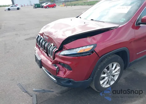 2017 Jeep Cherokee Limited 4X4 z USA, uszkodzony, nr VIN 1C4PJMDS3HW613088